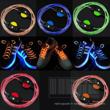 Chaussure de basket-ball avec lacets LED